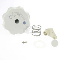 Bouton de rinçage couleur blanc